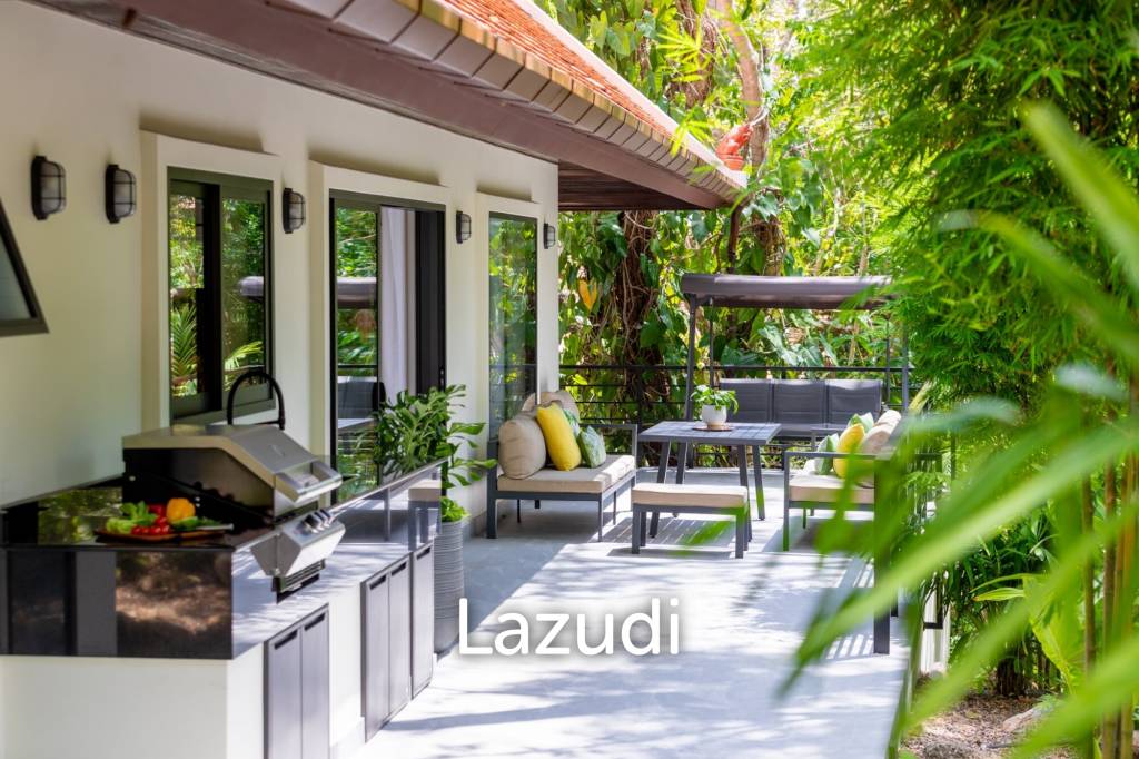 Spacious 3-Bedroom Pool Villa Near Naiharn Beach