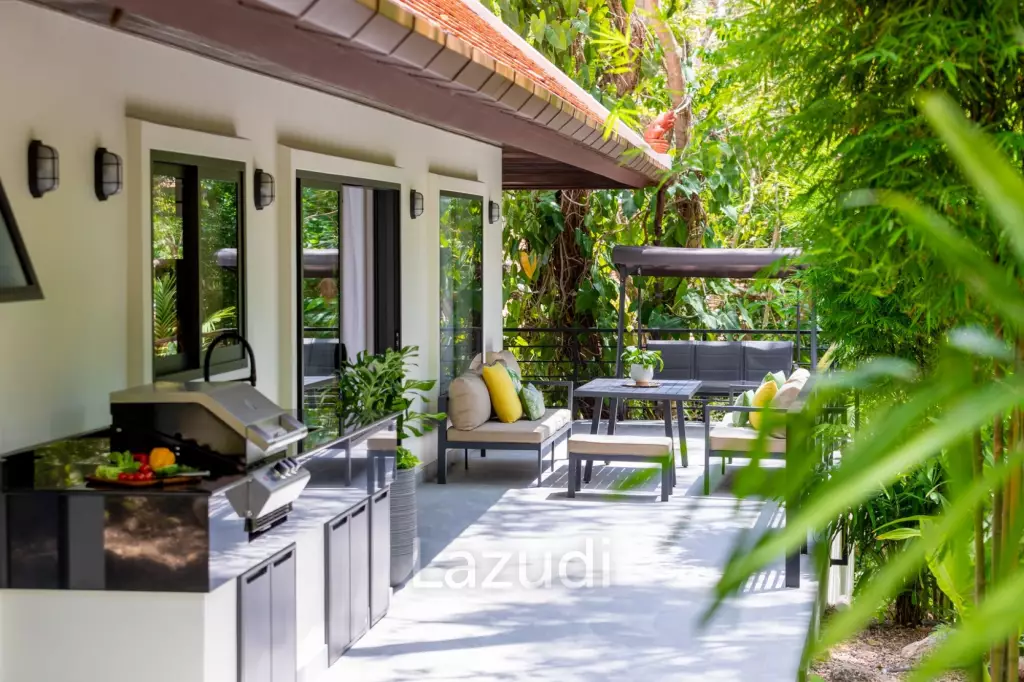 Spacious 3-Bedroom Pool Villa Near Naiharn Beach