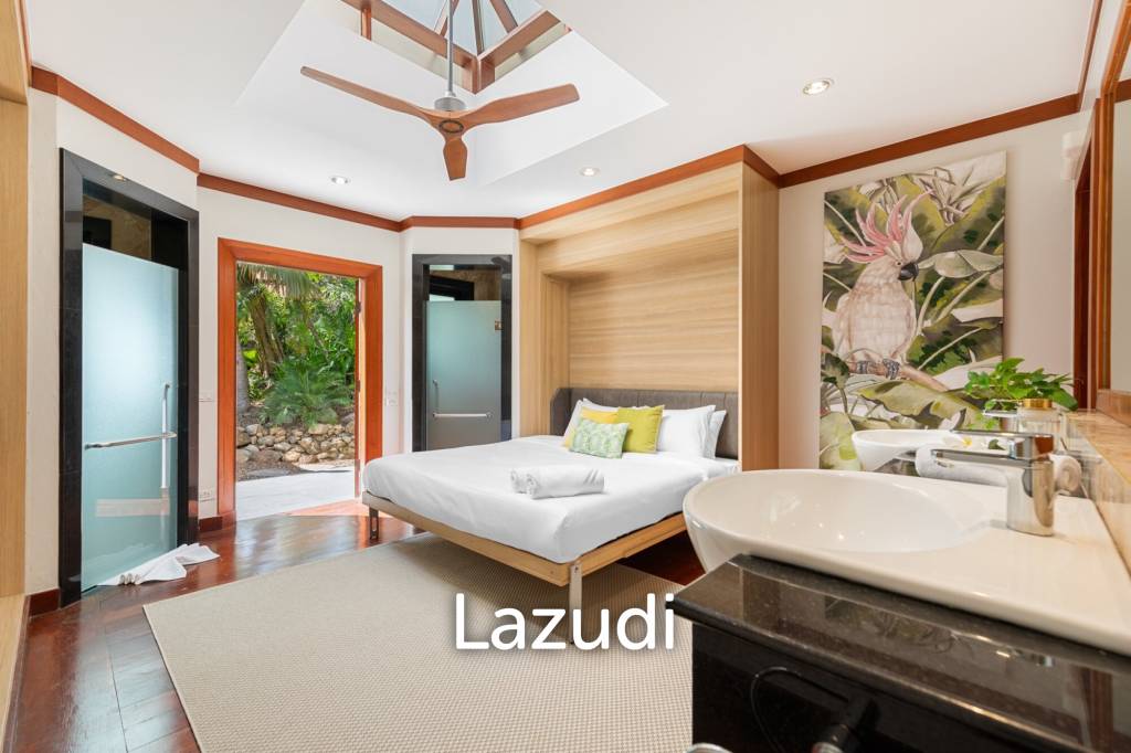 Spacious 3-Bedroom Pool Villa Near Naiharn Beach