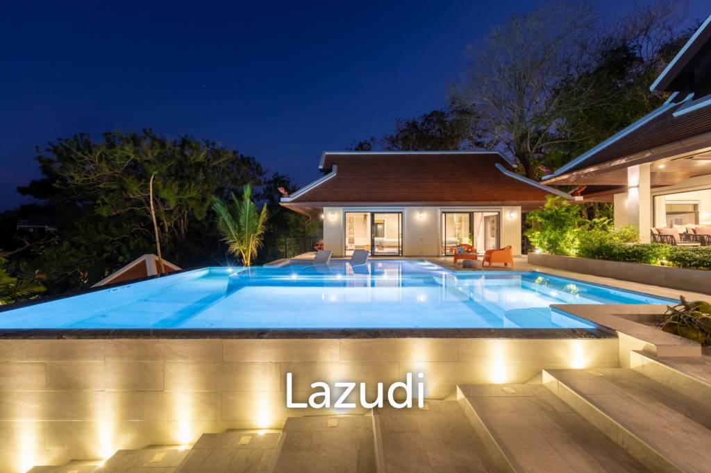 Spacious 3-Bedroom Pool Villa Near Naiharn Beach