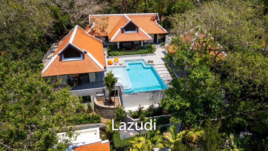 Spacious 3-Bedroom Pool Villa Near Naiharn Beach