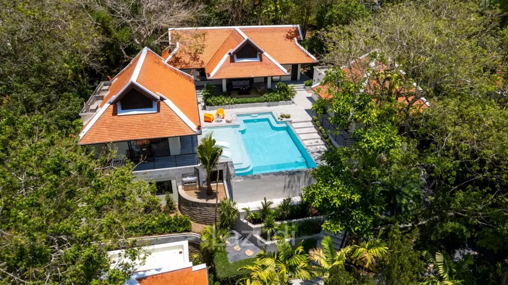 Spacious 3-Bedroom Pool Villa Near Naiharn Beach