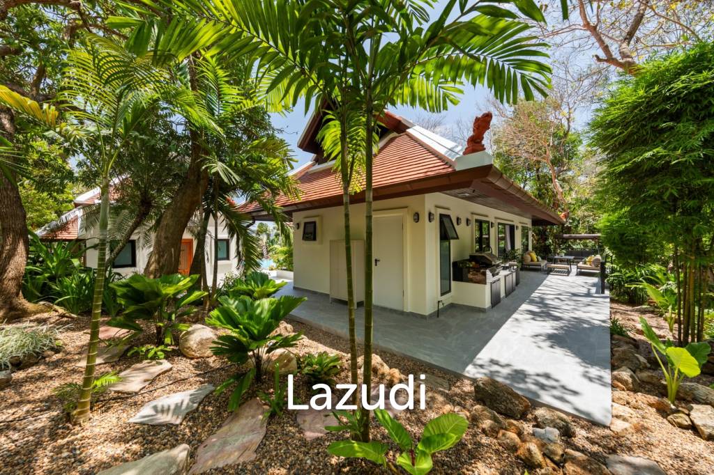 Spacious 3-Bedroom Pool Villa Near Naiharn Beach