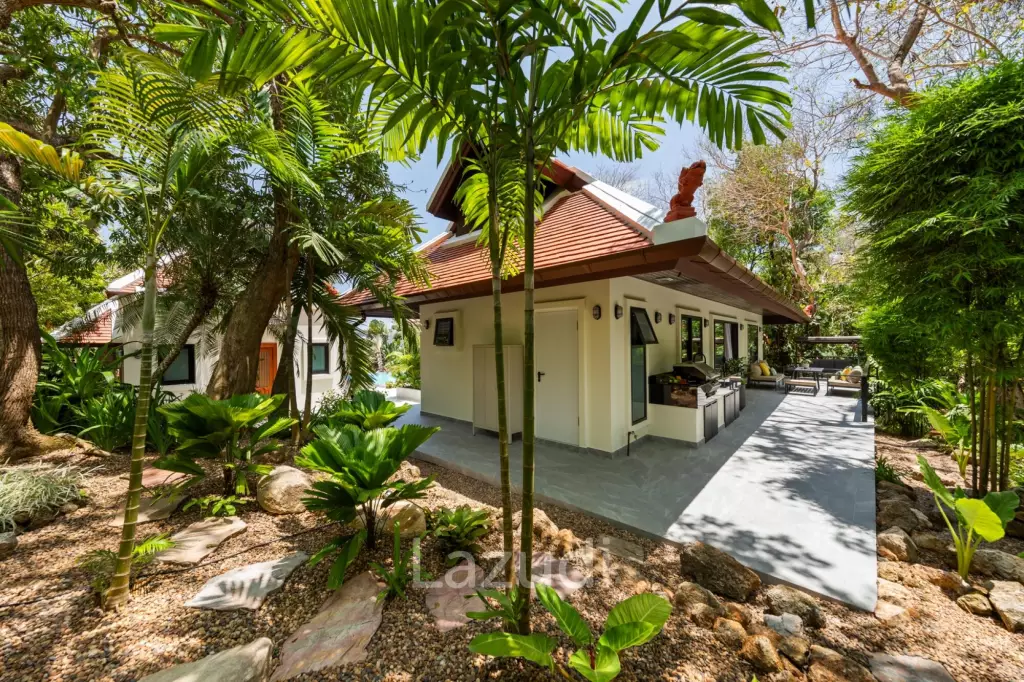 Spacious 3-Bedroom Pool Villa Near Naiharn Beach
