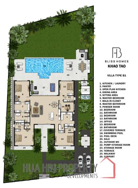 4.5 Beds 5 Baths 690 SQ.M Bliss Homes 2