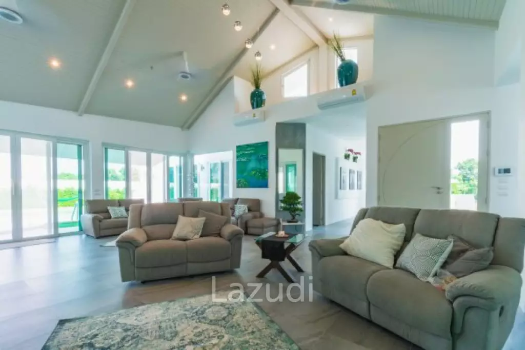 GREEN CANOPY : Brand new Designer 4 Bed Pool Villa on 1 Rai Plot.