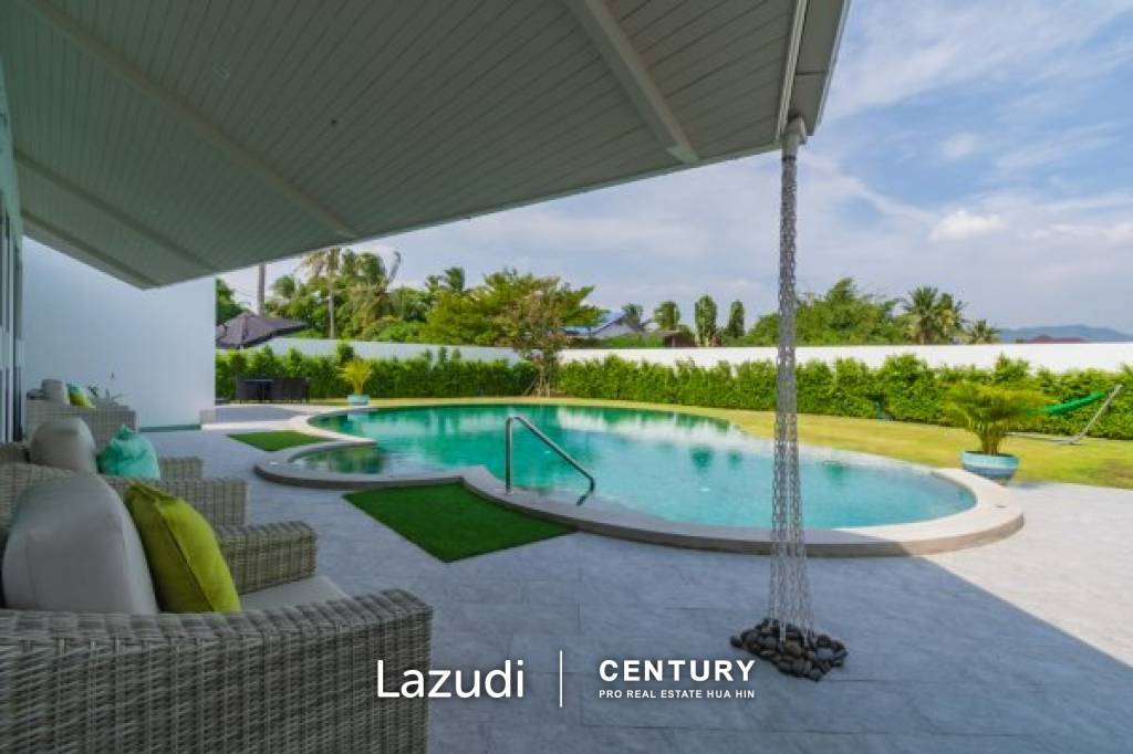 GREEN CANOPY : Brand new Designer 4 Bed Pool Villa on 1 Rai Plot.
