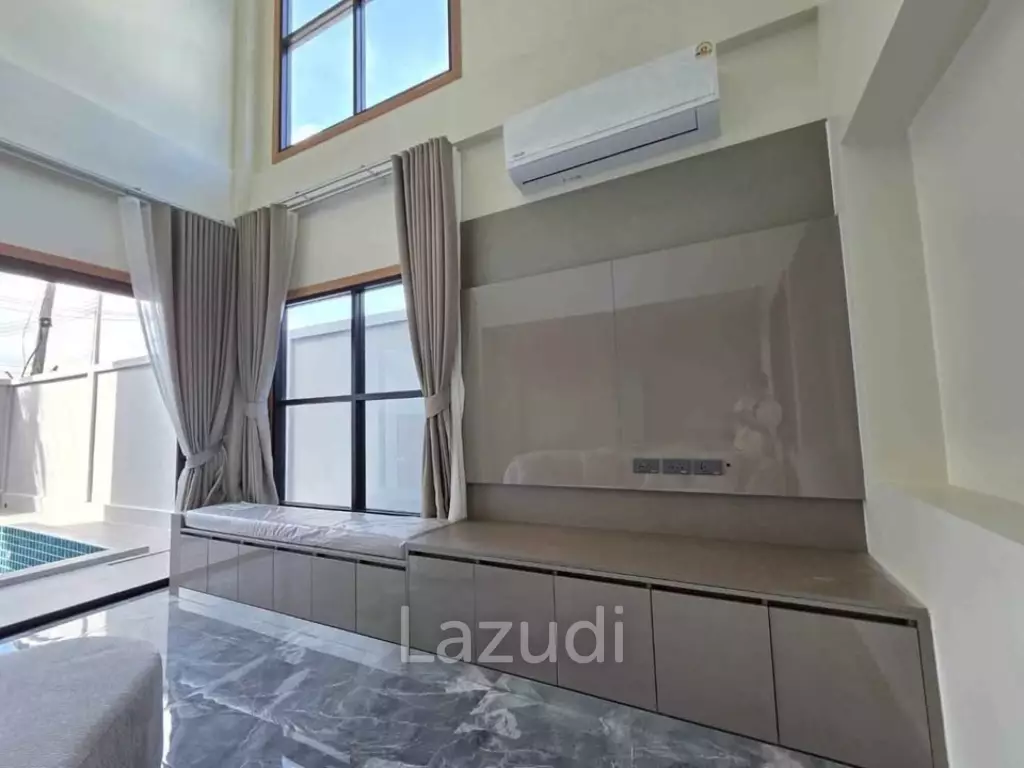 Brand New 3-Bedroom Pool Villa For Sale In Chalong