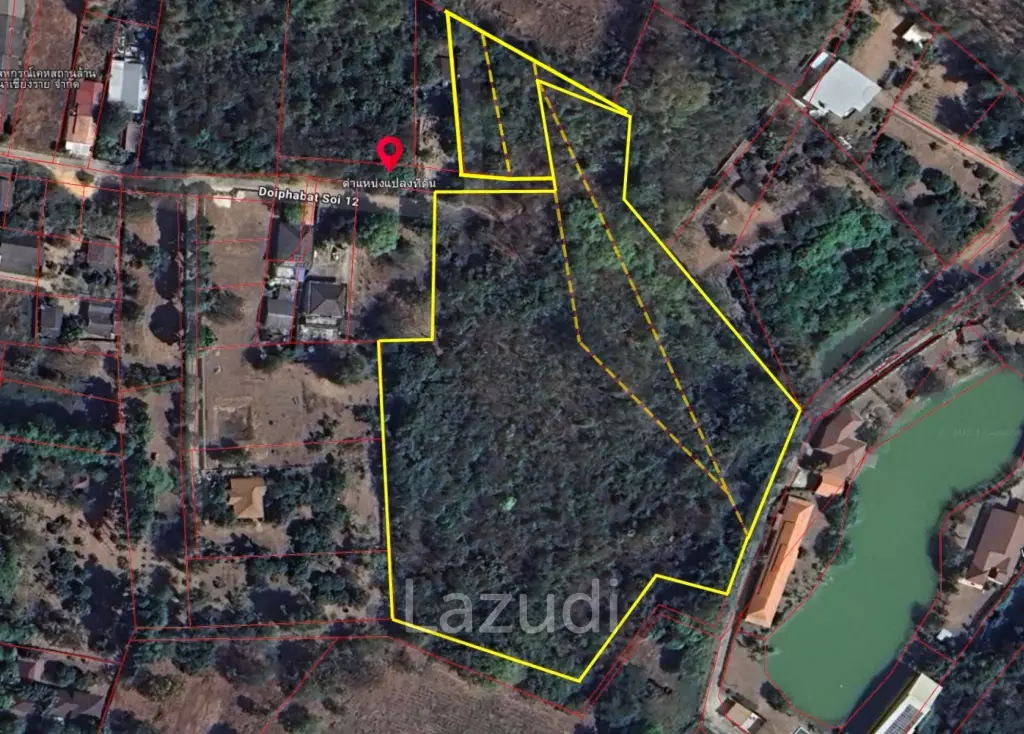 13 Rai of Hilly Land for Sale With a Mountain View