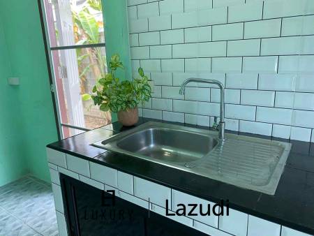 บ้านเดี่ยวสีเขียวบรรยากาศสบายในพื้นที่ห้วยทรายเหนือ ชะอำ