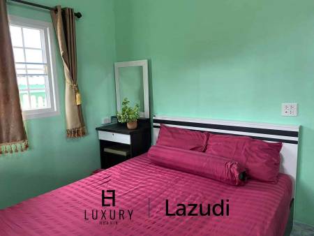 บ้านเดี่ยวสีเขียวบรรยากาศสบายในพื้นที่ห้วยทรายเหนือ ชะอำ