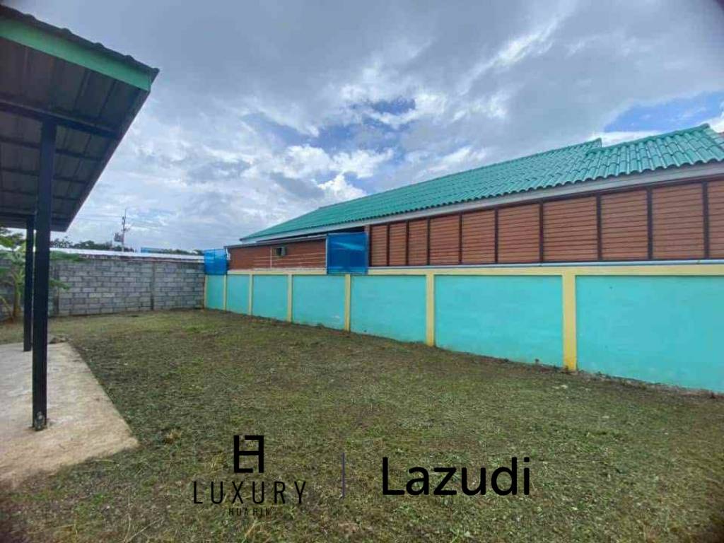 บ้านเดี่ยวสีเขียวบรรยากาศสบายในพื้นที่ห้วยทรายเหนือ ชะอำ