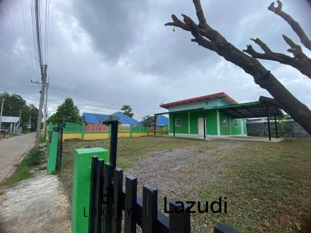 บ้านเดี่ยวสีเขียวบรรยากาศสบายในพื้นที่ห้วยทรายเหนือ ชะอำ