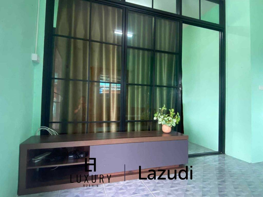 บ้านเดี่ยวสีเขียวบรรยากาศสบายในพื้นที่ห้วยทรายเหนือ ชะอำ