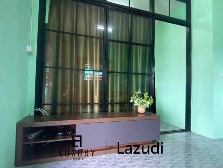 บ้านเดี่ยวสีเขียวบรรยากาศสบายในพื้นที่ห้วยทรายเหนือ ชะอำ