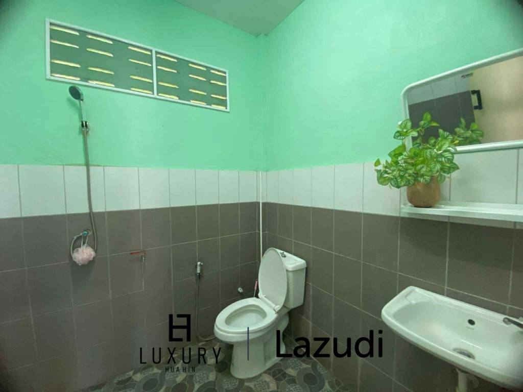 บ้านเดี่ยวสีเขียวบรรยากาศสบายในพื้นที่ห้วยทรายเหนือ ชะอำ