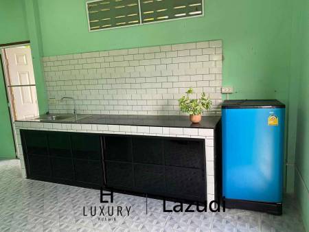 บ้านเดี่ยวสีเขียวบรรยากาศสบายในพื้นที่ห้วยทรายเหนือ ชะอำ