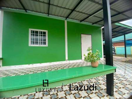 บ้านเดี่ยวสีเขียวบรรยากาศสบายในพื้นที่ห้วยทรายเหนือ ชะอำ