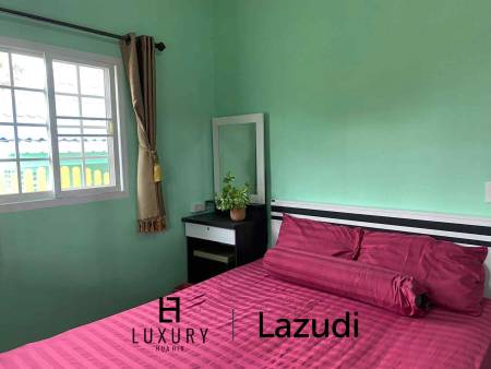 บ้านเดี่ยวสีเขียวบรรยากาศสบายในพื้นที่ห้วยทรายเหนือ ชะอำ