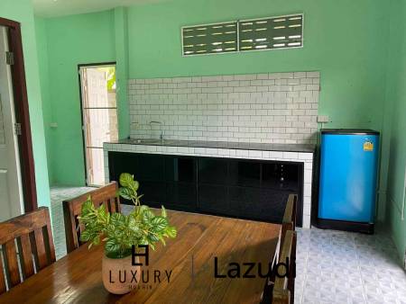 บ้านเดี่ยวสีเขียวบรรยากาศสบายในพื้นที่ห้วยทรายเหนือ ชะอำ