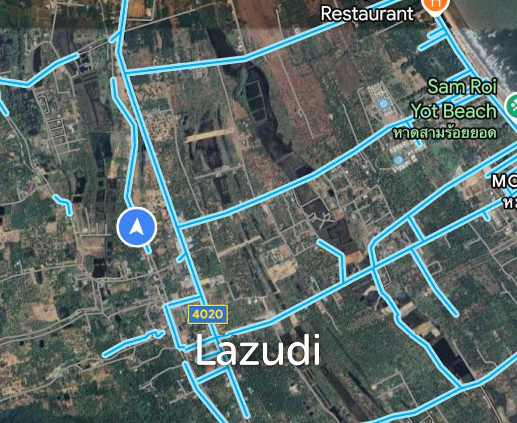 SAM ROI YOT: 4000 SQM – Prime Location for Resort or Development