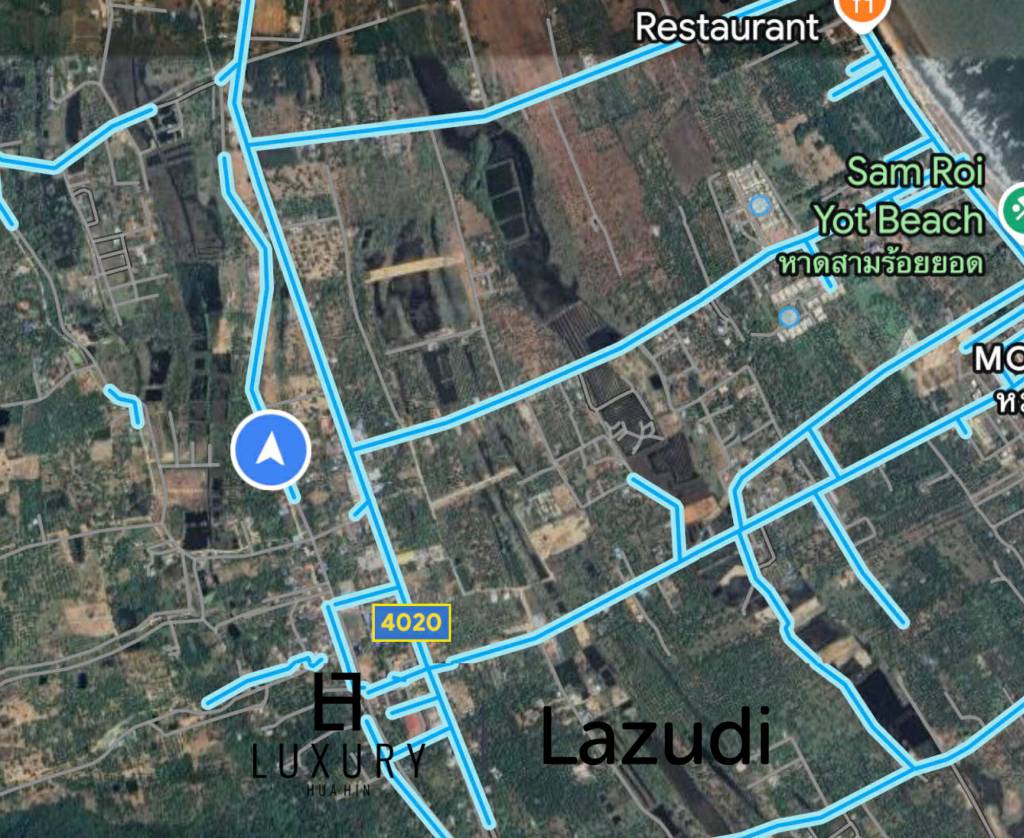 SAM ROI YOT: 4000 SQM – Prime Location for Resort or Development