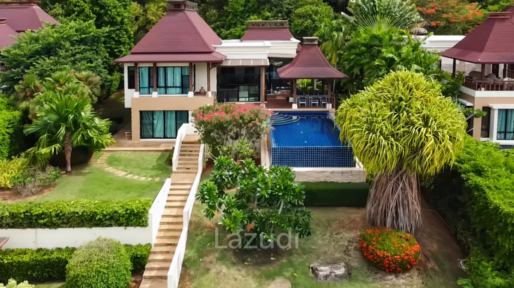 Panorama Pool Villa - Stunning 3 Bedroom Villa with Scenic Sea View