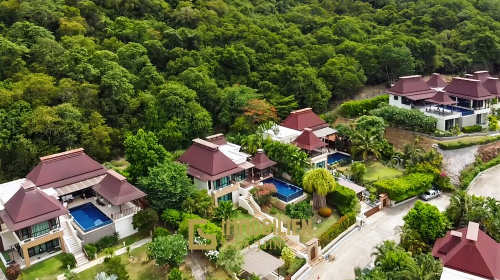 Panorama Pool Villa: Atemberaubende Pool Villa mit 3 Schlafzimmern und malerischem Meerblick