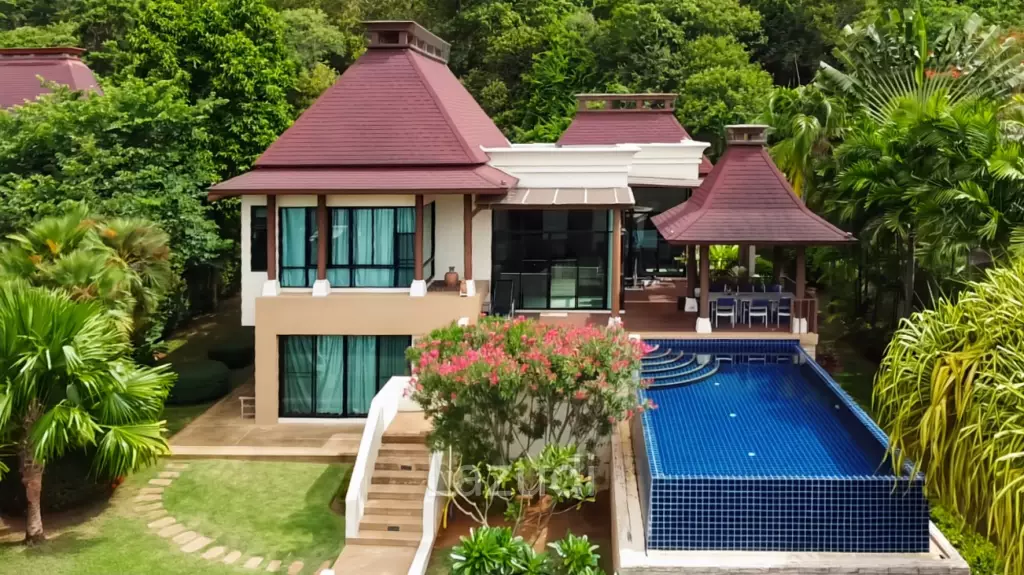 Panorama Pool Villa - Stunning 3 Bedroom Villa with Scenic Sea View