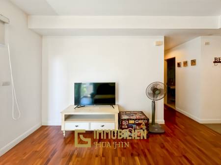 Baan San Dao / Hua Hin: Geräumige 2-Schlafzimmer-Eigentumswohnung im Zentrum