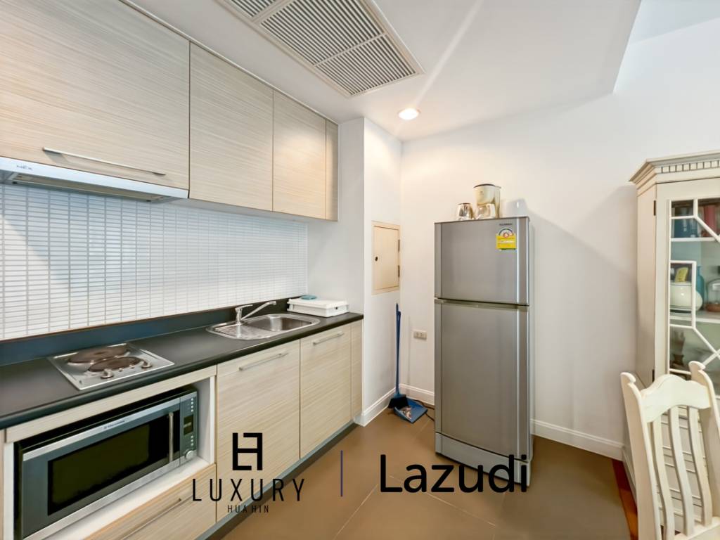 คอนโด 2 ห้องนอนใจกลางเมือง ในโครงการบ้านแสนดาว ริมหาดหัวหิน