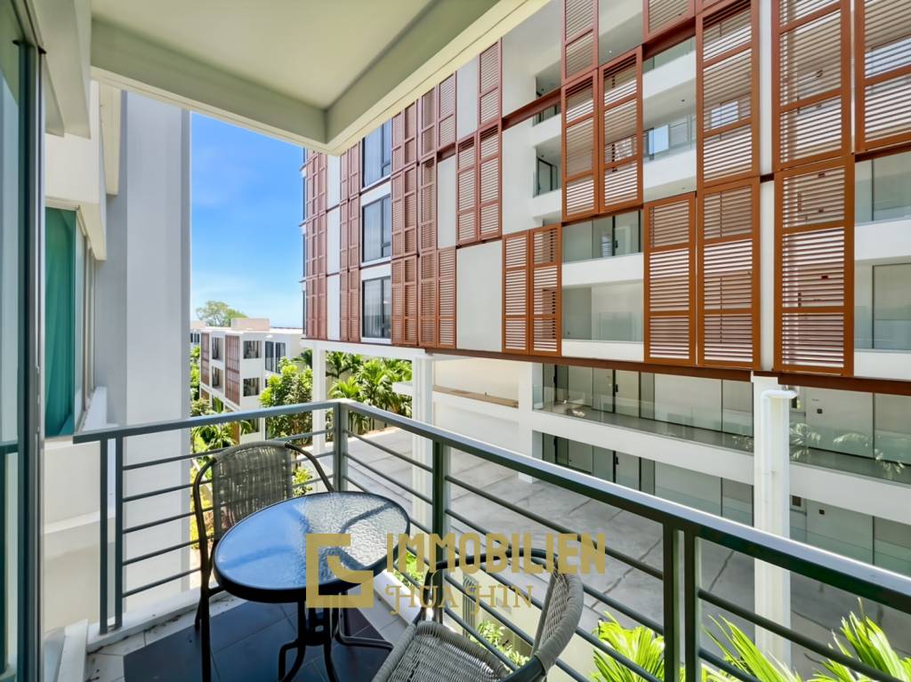 Baan San Dao / Hua Hin: Geräumige 2-Schlafzimmer-Eigentumswohnung im Zentrum