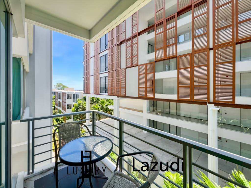 คอนโด 2 ห้องนอนใจกลางเมือง ในโครงการบ้านแสนดาว ริมหาดหัวหิน