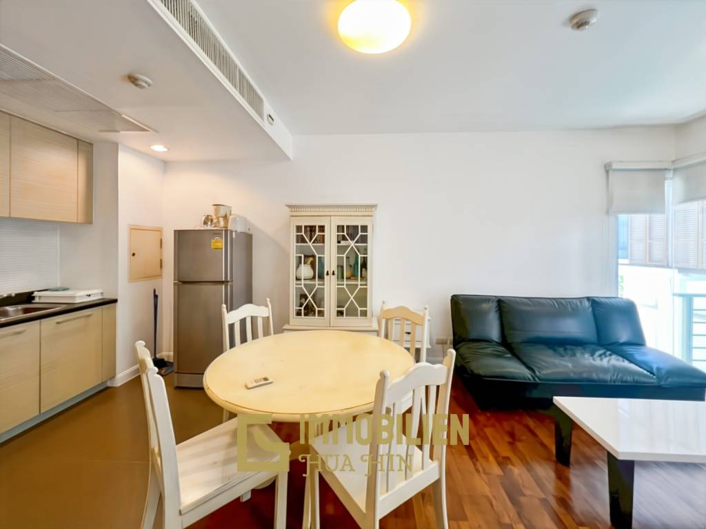 Baan San Dao / Hua Hin: Geräumige 2-Schlafzimmer-Eigentumswohnung im Zentrum