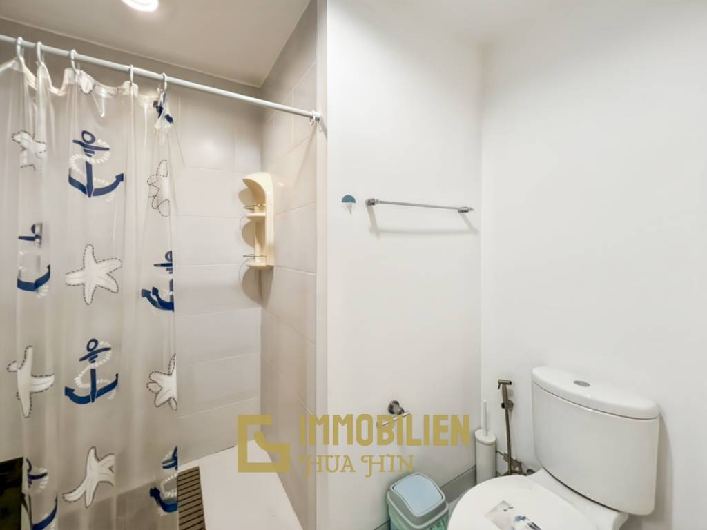 Baan San Dao / Hua Hin: Geräumige 2-Schlafzimmer-Eigentumswohnung im Zentrum