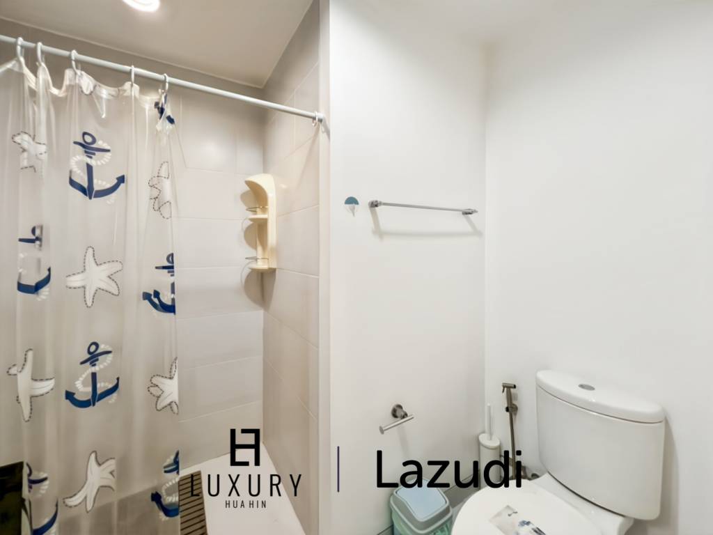 คอนโด 2 ห้องนอนใจกลางเมือง ในโครงการบ้านแสนดาว ริมหาดหัวหิน