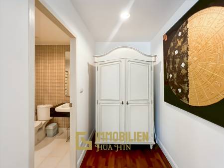 Baan San Dao / Hua Hin: Geräumige 2-Schlafzimmer-Eigentumswohnung im Zentrum