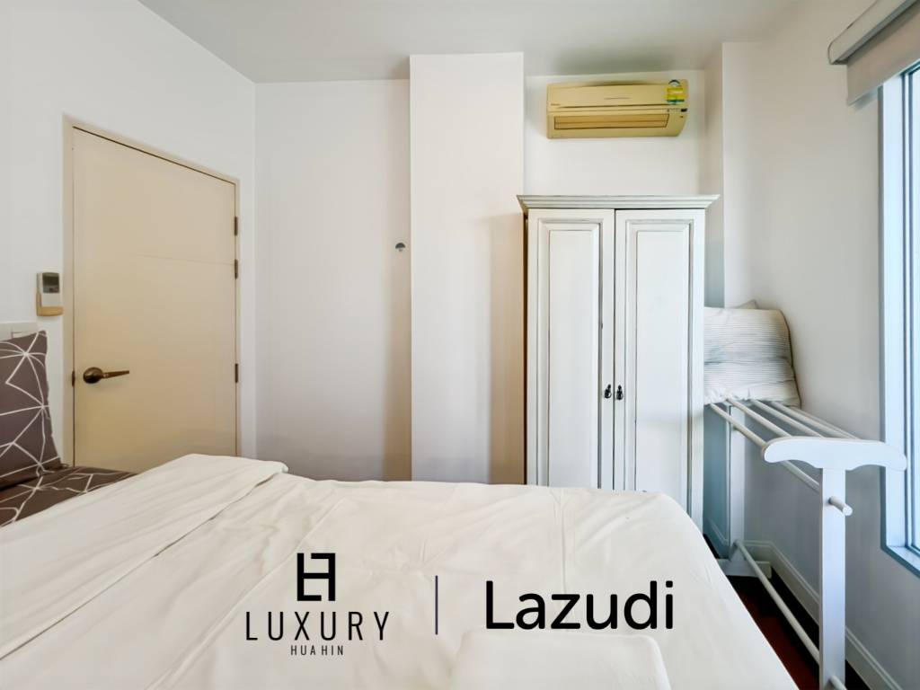 คอนโด 2 ห้องนอนใจกลางเมือง ในโครงการบ้านแสนดาว ริมหาดหัวหิน