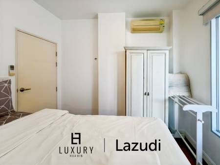 คอนโด 2 ห้องนอนใจกลางเมือง ในโครงการบ้านแสนดาว ริมหาดหัวหิน