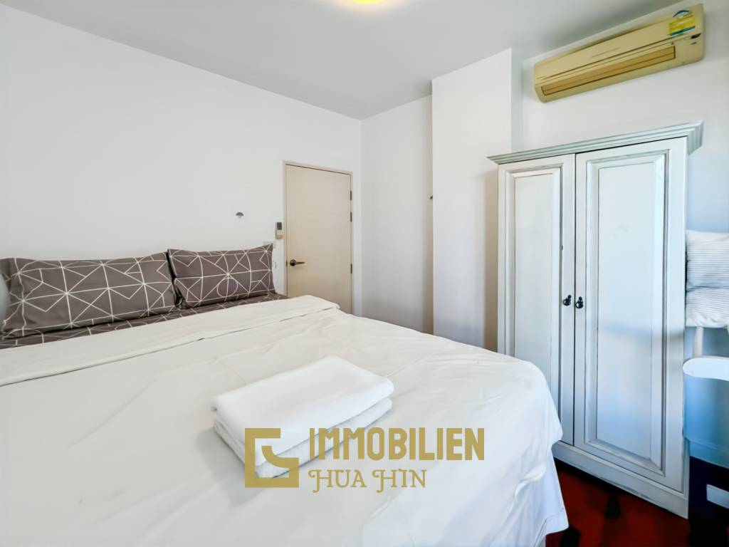 Baan San Dao / Hua Hin: Geräumige 2-Schlafzimmer-Eigentumswohnung im Zentrum