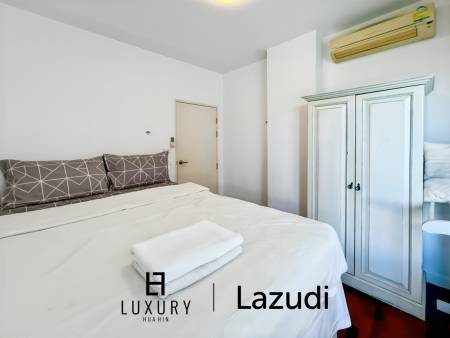 คอนโด 2 ห้องนอนใจกลางเมือง ในโครงการบ้านแสนดาว ริมหาดหัวหิน