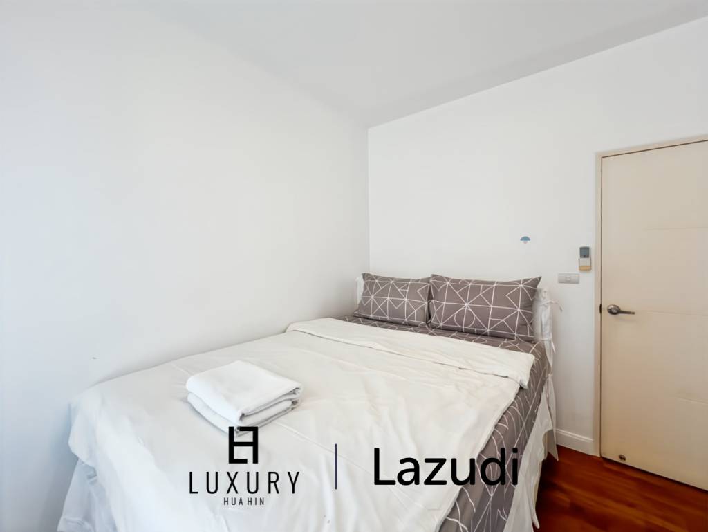 คอนโด 2 ห้องนอนใจกลางเมือง ในโครงการบ้านแสนดาว ริมหาดหัวหิน