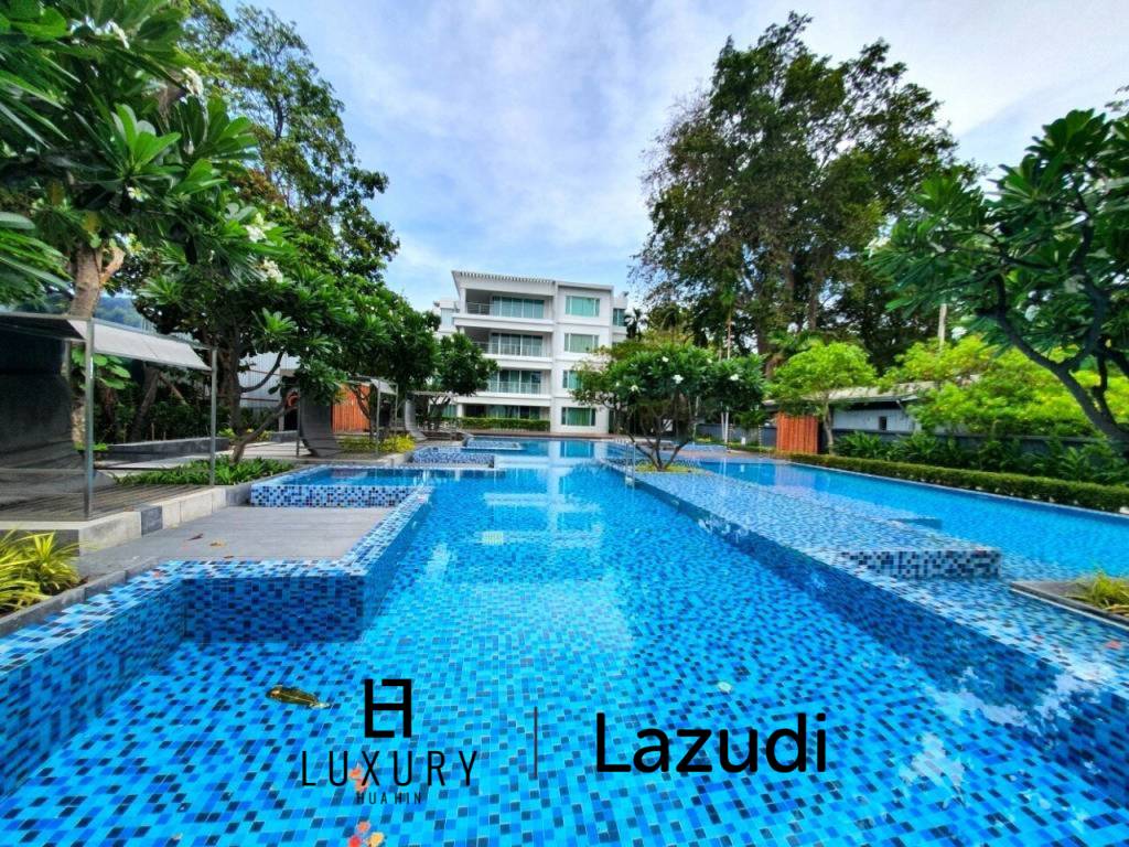 คอนโด 2 ห้องนอนใจกลางเมือง ในโครงการบ้านแสนดาว ริมหาดหัวหิน