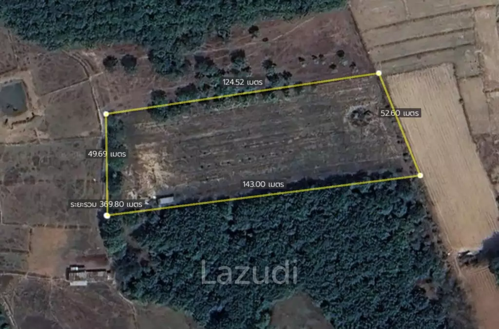 3 Rai Land for Sale with Mountain views in Tha Sai.