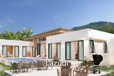 Elegant Modern Villa with Scenic Mountain Views
