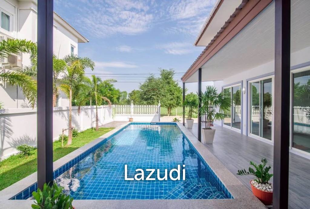 SOI 102: Pool villa, 4 bedroom, 4 bathroom Saltwater pool