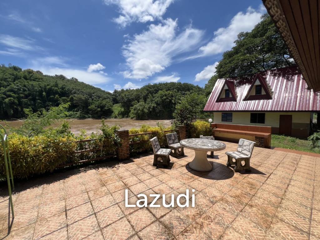 1 Bedroom House for Rent with Kok River view in Mae Yao