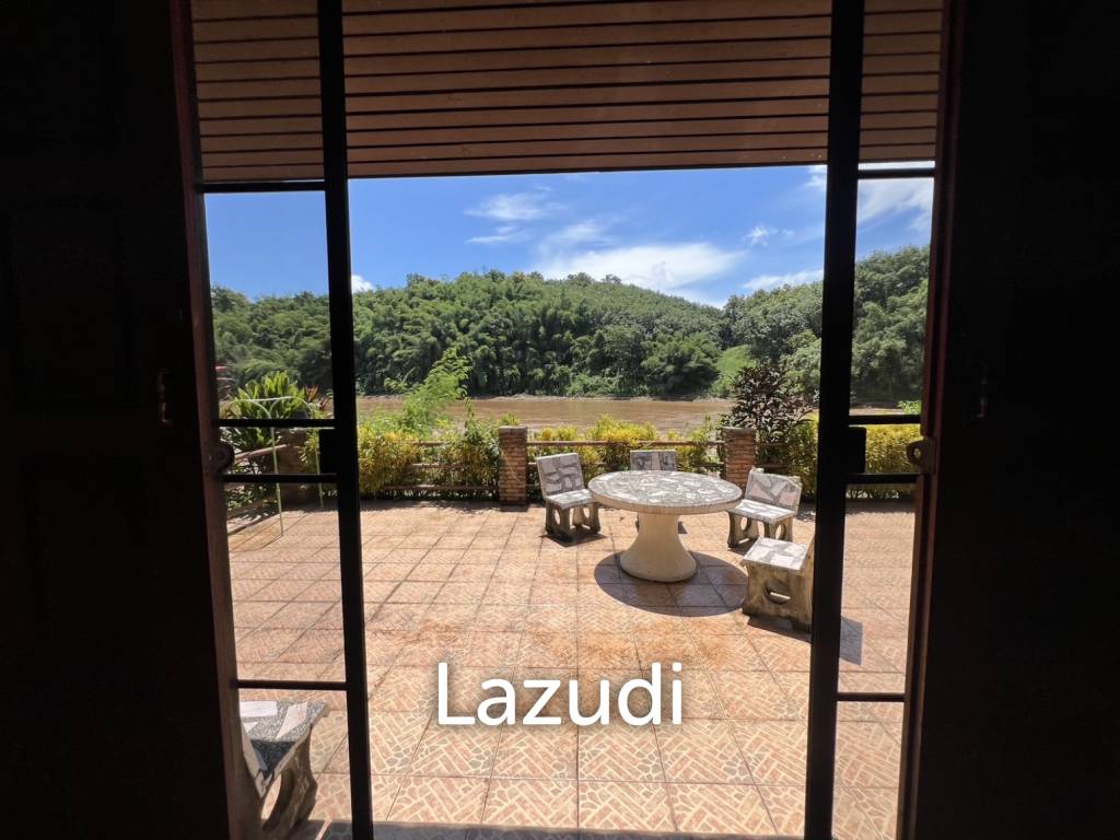 1 Bedroom House for Rent with Kok River view in Mae Yao
