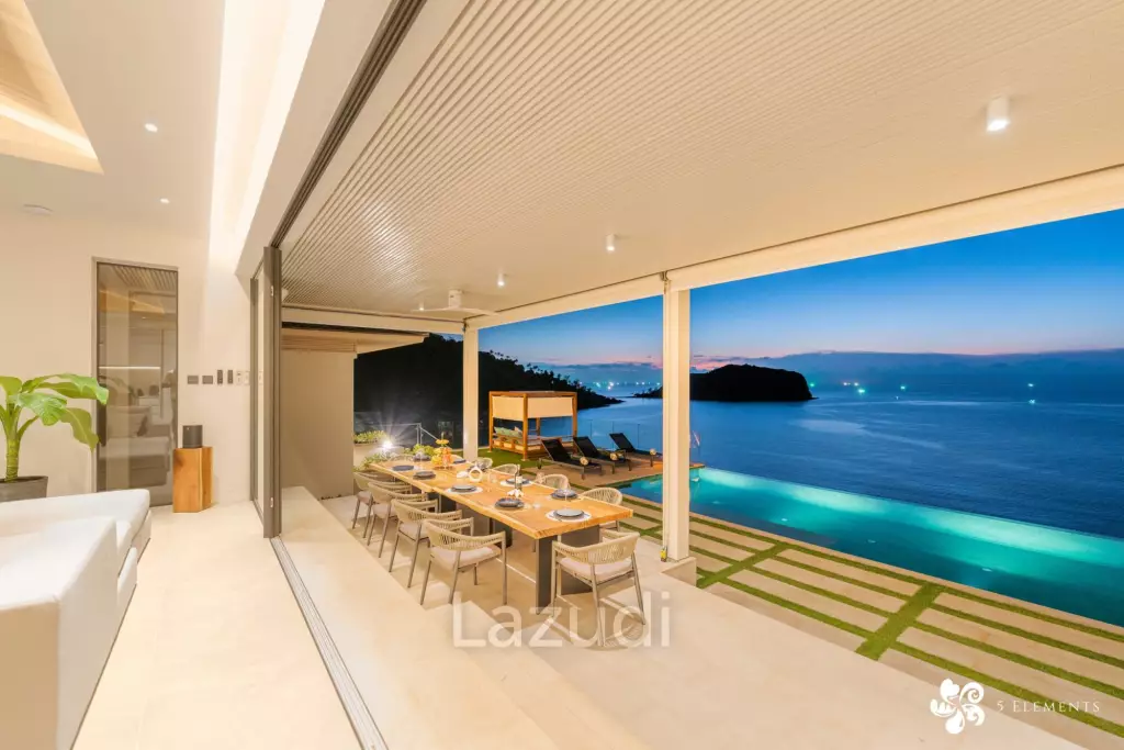 FRONT OCEAN  6 BEDROOM MANSION  A Sanctuary of Sea  and Sky