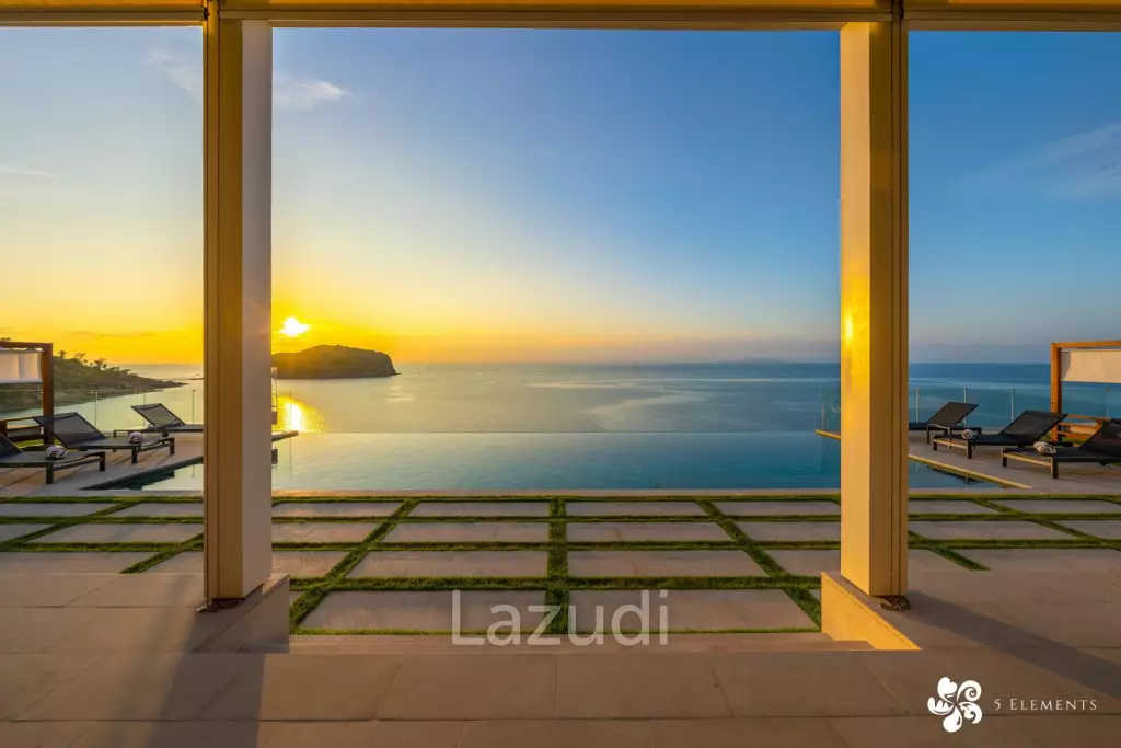 FRONT OCEAN  6 BEDROOM MANSION  A Sanctuary of Sea  and Sky